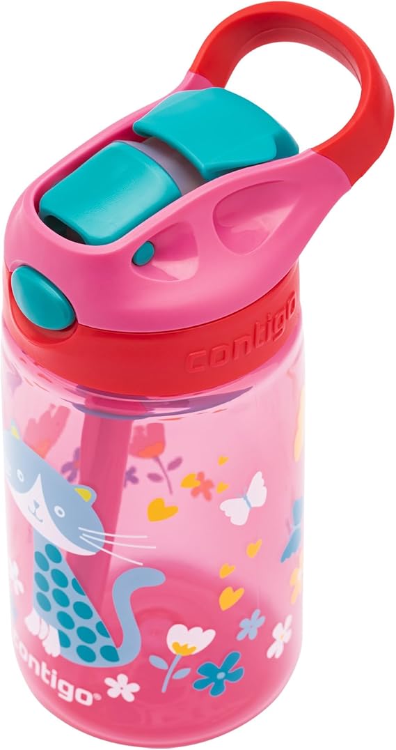 Contigo Gizmo Flip Kedicikler Tritan Çocuk Suluğu 420 mL Pembe