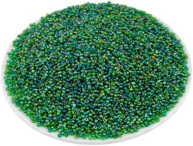 Serhat Aksesuar ve El İşçilik Janjan Yeşil (11/0) 2 mm Kum Boncuğu 100 gr