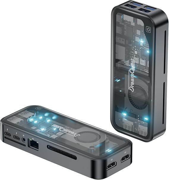 DreamQuest Mini PC Linux Preinstalled, Intel N95 (up to 3.4GHz) Mini Desktop Stick Computer 12GB DDR5 1TB M.2 SSD with Dual Type-C/HDMI Port, USB3.2,WIFI 6 & LAN, Bluetooth 5.3 for Home/Office