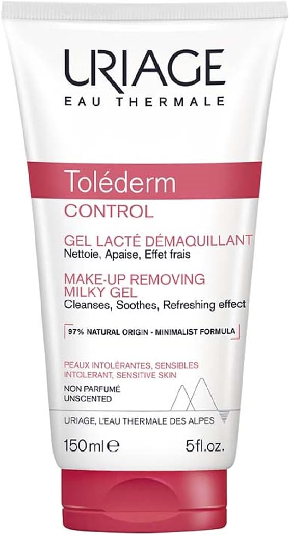 Uriage Toléderm Control Make-Up Removing Milky Gel 150ml
