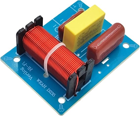 2-Way Audio File Crossover D235 80W 2700Hz Frequency Split Speaker Performance Crossover Sorting