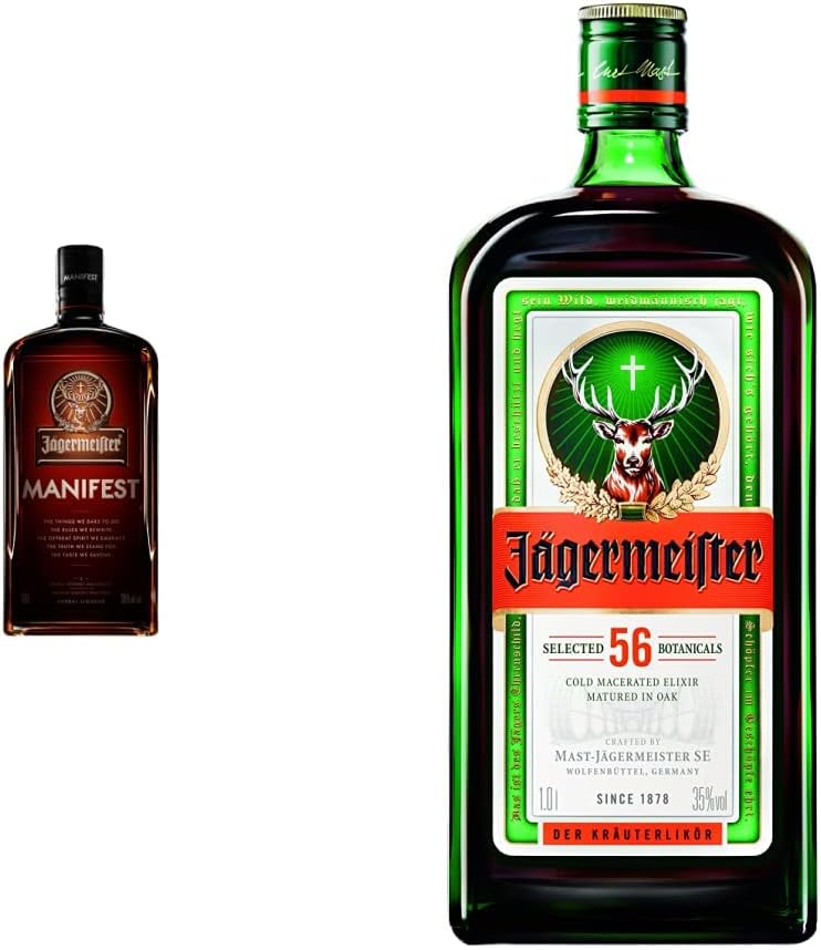 Jägermeister Manifest Herbal Liqueur, 1L &amp; Herbal Liqueur, 1L