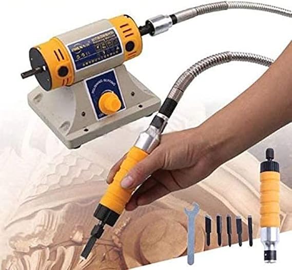 Electric Chisel Carving Tool, Electric Wood Chisel Electric Woodworking Chisel Carving Tool 550W (Basic) TDF