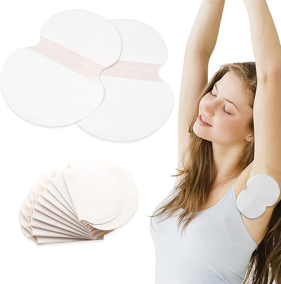80 PCS Armpit Sweat Pads,Lightweight Underarm Sweat Stickers,Non Visible