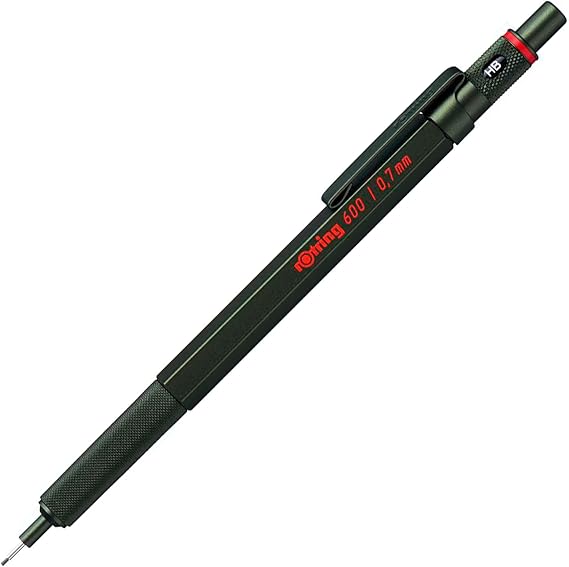 Rotring 600 İnce Uçlu Kalem Metalik Koyu Yeşil 0.7 mm