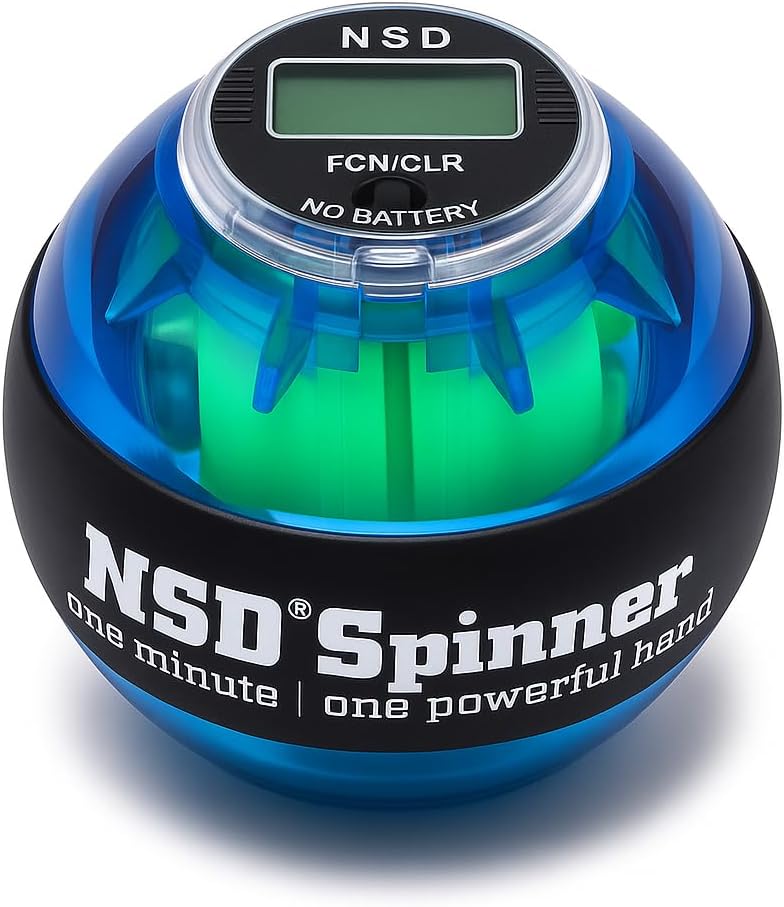 Winners Spinner Gyroscopic Wrist and Forearm Exerciser with Digital LCD Counter