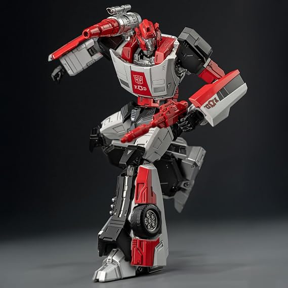 Threezero Transformers MDLX Scale Red Alert Diecast Action Figure