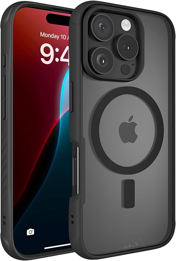 iPhone 16 Pro Max用マウス クリアケース MagSafe対応 - 透明度 - 耐衝撃性 & 傷防止