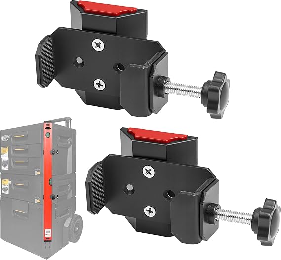 ToughBuilt StackTechツールボックス対応のレベルホルダー。