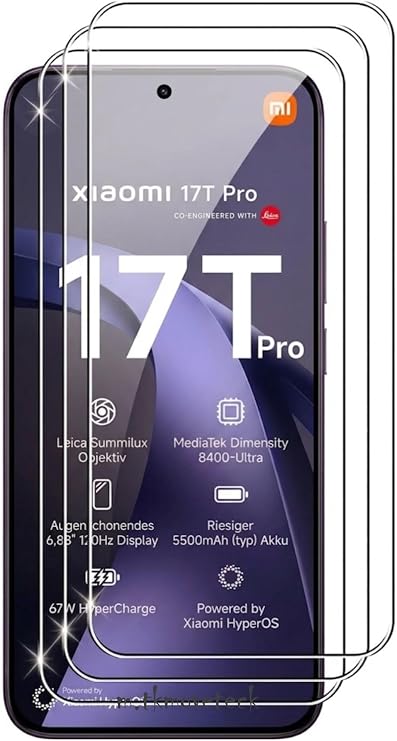 CONSTRAIN - Xiaomi Mi 17T Pro ile Uyumlu Ekran Koruyucu Kırılmaz Cam 9H Temperli Ekran Camı Şeffaf Passifik