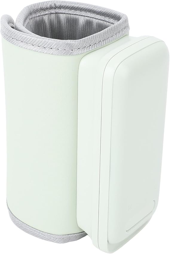 Portable Bottle Warmer for Travel, Fast Heating Cordless Baby Milk Bottle Insulated Sleeve, Support USB Charging, Smart Thermostat, for Breastmilk and Formula