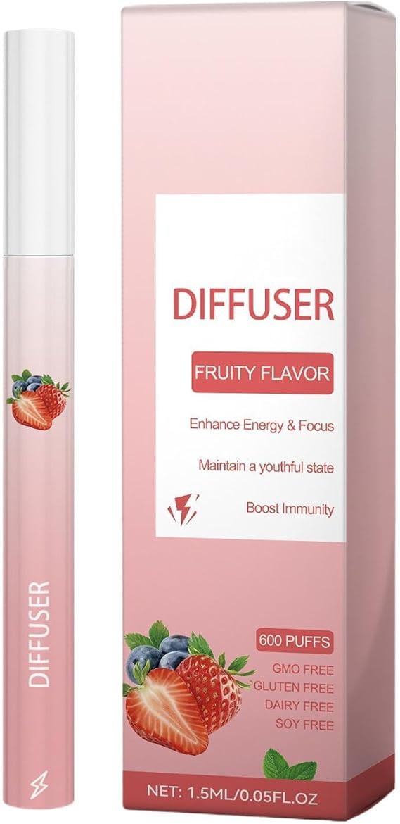 Pen Diffuser Energy Boost Berry Flavor Health Care