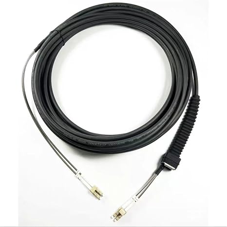 Fiber Optic Patchcord NSN LC PDLC 2C OM4 Outdoor CPRI 150m 200m 250m 300m SC FC ST 7mm 2 Cores FTTH FTTA Jumper 2 Fibers (250m, NSNLC-LC)