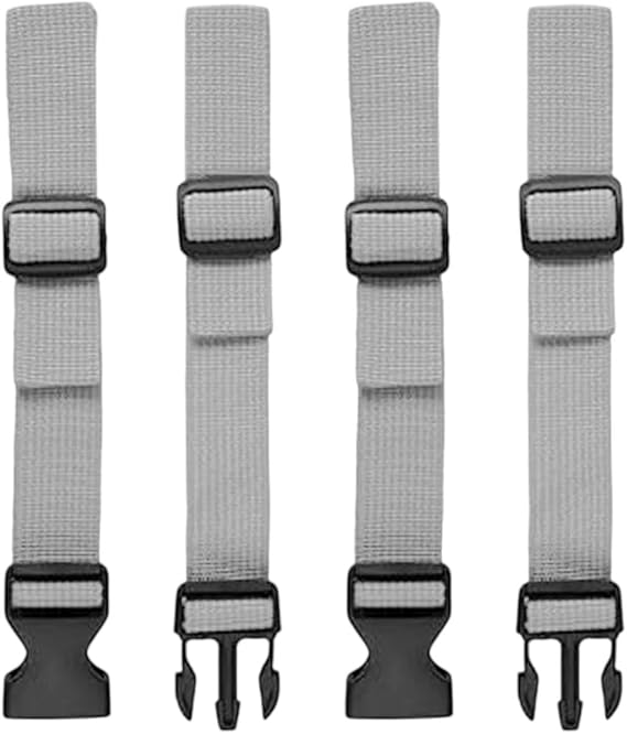 2 Pcs Adjustable Backpack Chest Strap Quick Release Back Pack Chest Strap 40 cm Heavy Duty Rucksack Straps with Buckle Replacement Backpack Sternum Straps for Kid and Adult Hiking Jogging Biking Grey