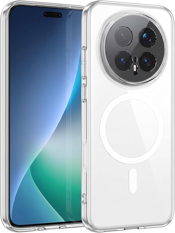 Microsonic Honor Magic 8 Pro 5G için Kılıf MagSafe Clear Sararmaz Şeffaf [Magic 8 Pro 5G ile Uyumlu Kılıf - Şeffaf]