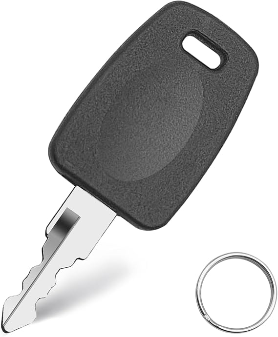 1 Pack Master Key Compatible with TSA 007 + 1 Pcs Key Ring, TSA 007 Luggage Keys Compatible with Luggage Suitcase Password Locks Black