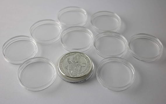 Deep Coin Capsule for 2oz ounce Silver Beasts Bullion (10 capsules)