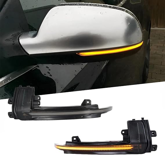 Dynamic LED Side Wing Mirror Indicator Compatible with Audi A3 8P A4 B8.5
