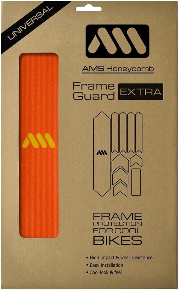 All Mountain Style AMS High Impact Frame Guard Extra Solids – Protects your bike from scratches and dings