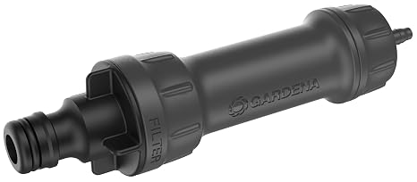 Gardena Micro-Drip-System Master Unit 1000: Starting unit for the automatic irrigation system, reduces pressure and filters the water, simple connection technology (13333-20)