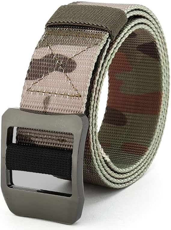 Nylon Belt Men Army Combat Tactical Belts Man Military Waist Canvas Buckle Camouflage Training Belt Strap Outdoor Sport Casual Belt