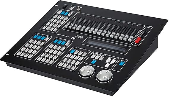 DMX Controller, DMX 512 Console for Professional Stage Lighting Control, DJ Disco Lighting Mixer for Parties, KTV, Bars, and Events - Stage Lighting Console Panel