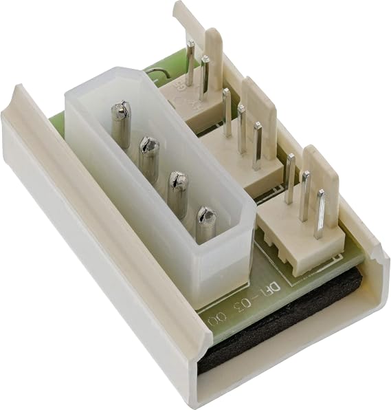 InLine Lüfter Power Adapterplatine 1x 1334cm (525) zu 2x Lüfter