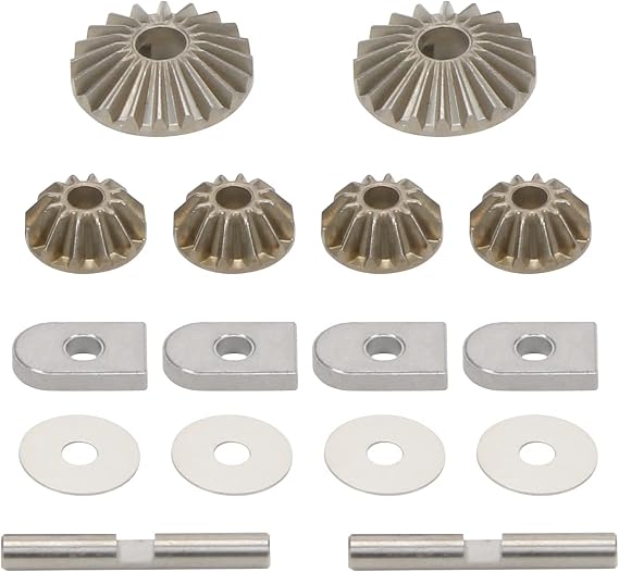 RCAWD Diff Gear Set for Arrma 1/7/1/8 6S Black