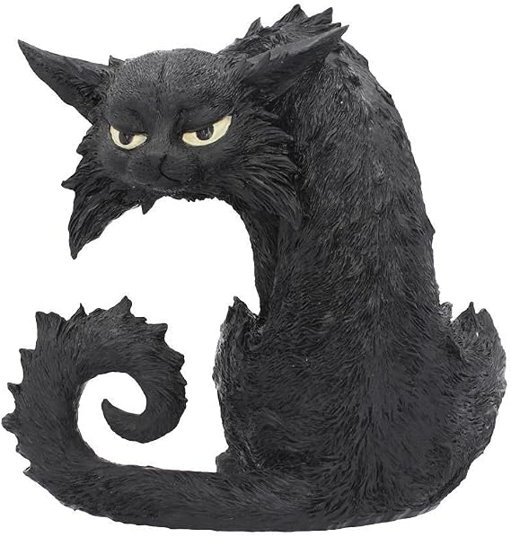 Nemesis Now Spite Large Black Witch's Cat Ornament 25.5cm