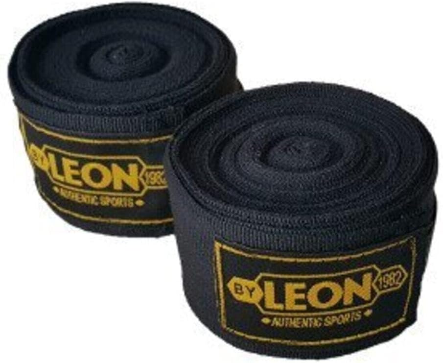 Elastik Boks, Kick Boks ve Muay Thai Bandajı 7 Metre, Siyah