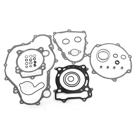 Motorcycle Complete Cylinder Gaskets Kit For Yamaha YFZ450 2004-2009 YFZ 450/2012-2013 Stator Cover Gasket Set ponents