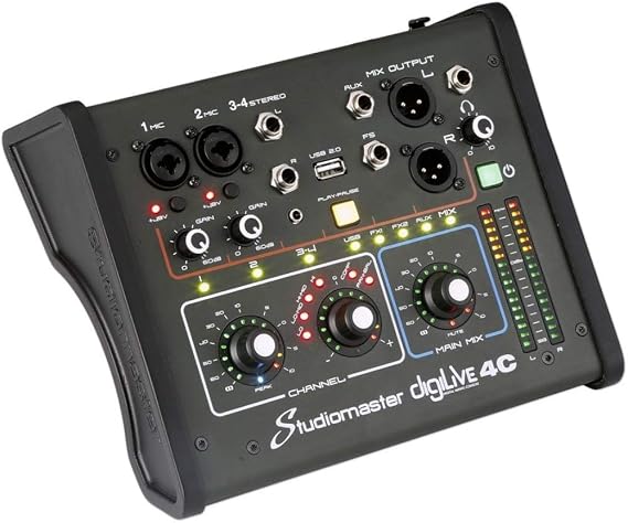 Studiomaster DigiLive 4C 4 Input Digital Mixer