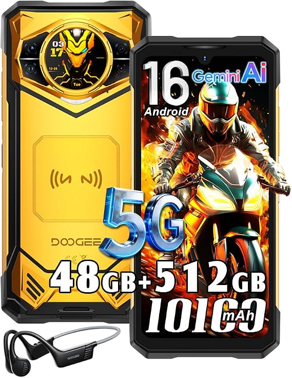 S200 X 5G Rugged Smartphone 48GB RAM 512GB ROM 10100mAh 1.32" Rear Screen