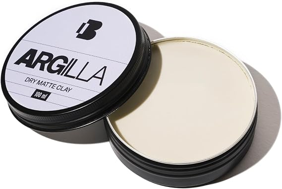 Dry Matte Clay Hair Men Strong Firm Hold 100ml, Styling Wax
