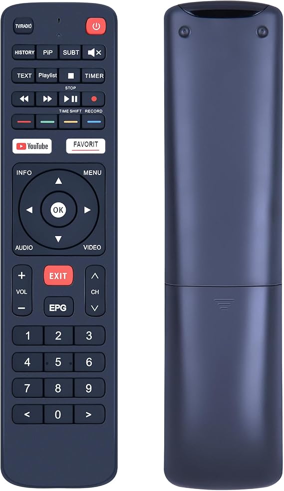 Replacement Remote Control Suitable for Gigablue 4K PRO-BT UHD Trio Pro/Quad/UE/IP/Trio Combo Receiver for Sat, E2 Linux TV Smart TV Box