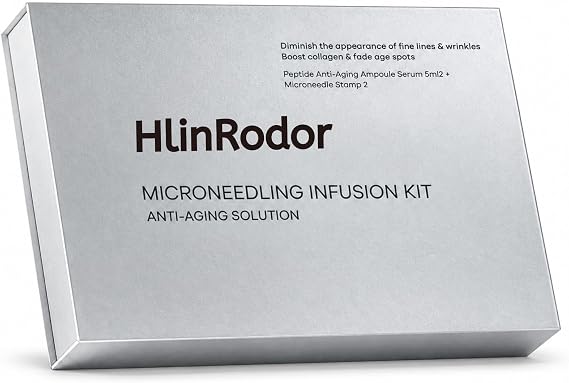 Micro Infusion System for Face – Derma Stamp with Collagen Peptide Serum