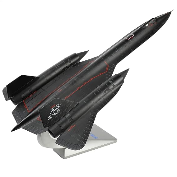 NUOTIE 1/72 Scale SR-71a Blackbird Metal High-Altitude Reconnaissance Model