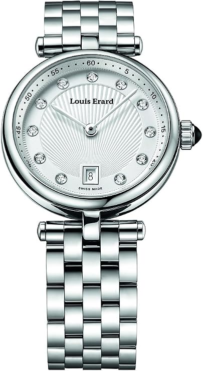 Louis Erard Romance Collection Quartz Silver Dial Women's Watch 10800AA11.BMA23