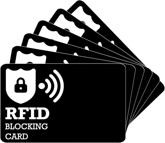 KEYRI 6 PCS RFID Blocking Card Anti Theft Credit Card Protector