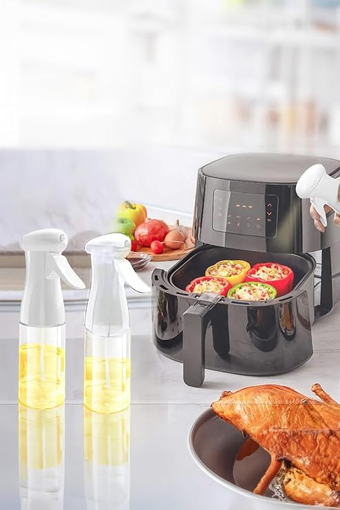 chermik Yeni Nesil Airfryer Sprey Yağdanlık 220Ml Zeytinyağı ve Yağ Püskürtücü, CHRMK13406