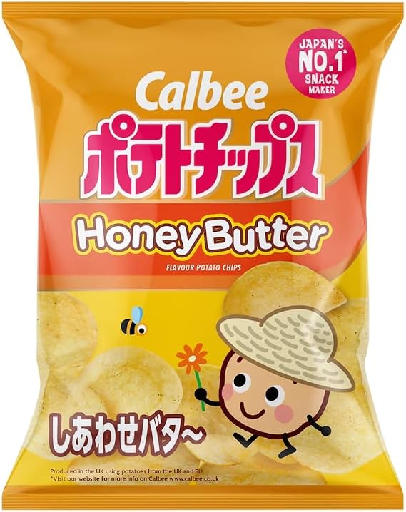 Calbee Potato Chips 130g (Honey Butter Flavour Potato Chips)