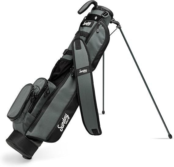 Sunday Golf Loma Bag - Lightweight Bag with Strap and Stand – Easy to Carry Pitch n Putt Golf Bag – Par 3 and Executive Courses, 31 Inches Tall