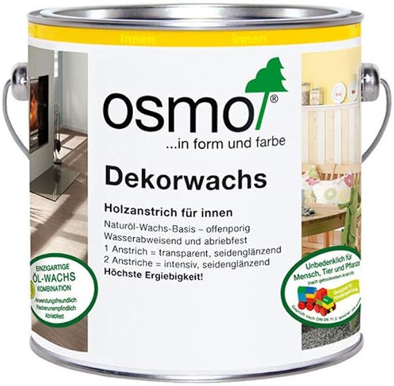 OSMO Decorative Wax Transparent 3168 Antique Oak 0.75 Litres
