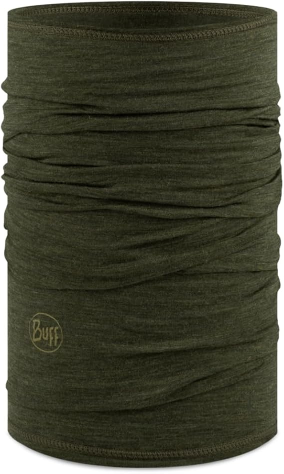 Buff®| Schlauchschal Merino Lightweight Männlich Weiblich Multifunktionaler Schal aus 100% Merinowolle Wandern Outdoor Nachhaltig Leicht Schlanke Passform