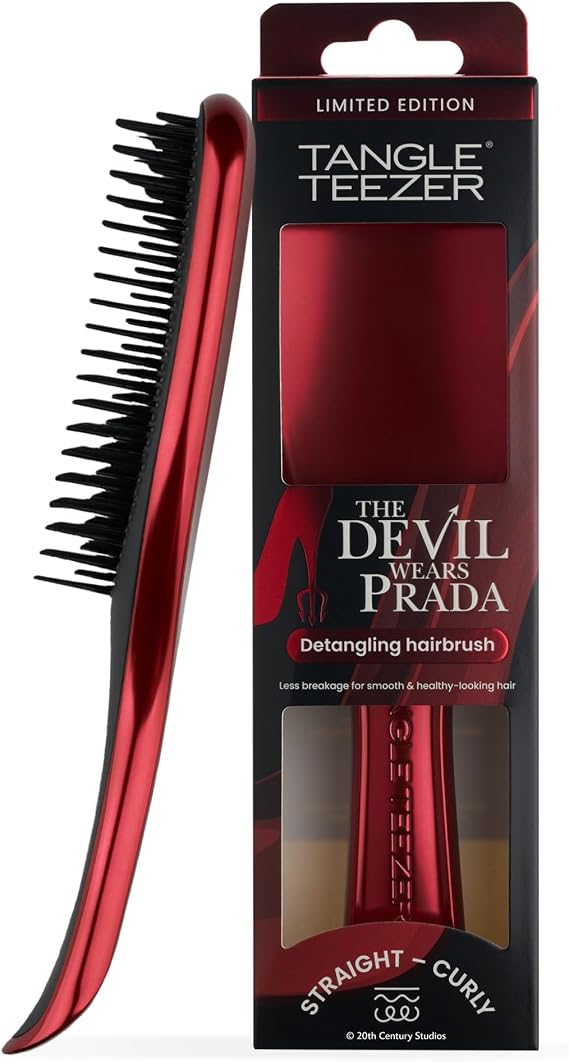 Tangle Teezer The Devil Wears Prada The Ultimate Detangler Kırmızı Chrome Saç Fırçası Tarak