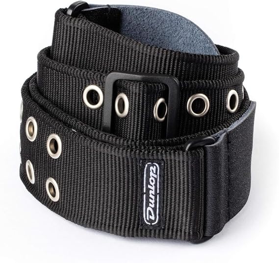 Jim Dunlop Gitar Askısı - Gromet Siyah