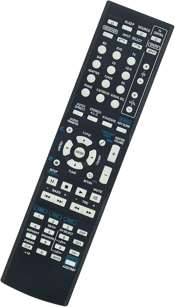 AXD7587 VINABTY Replace Infrared Remote Control Fit for Pioneer Home Theater VSX-520 VSX520 AV Receiver