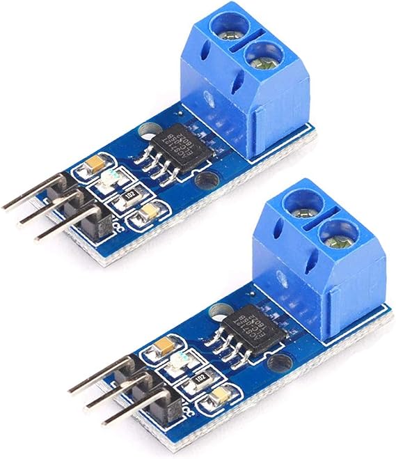 Hailege 2pcs ACS712 30A Current Sensor Module 30A Range ACS712 Current Module