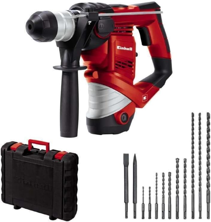 Einhell Tc Rh 900 Kit Kırıcı Delici Matkap 900W 3J 12 Parça