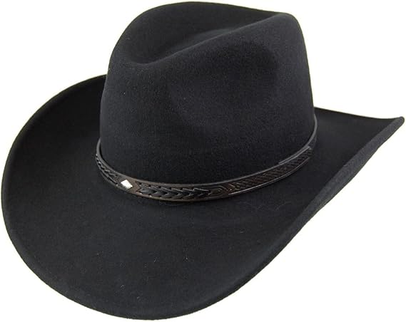 Jaxon & James Comanche Cowboy Hat - Black